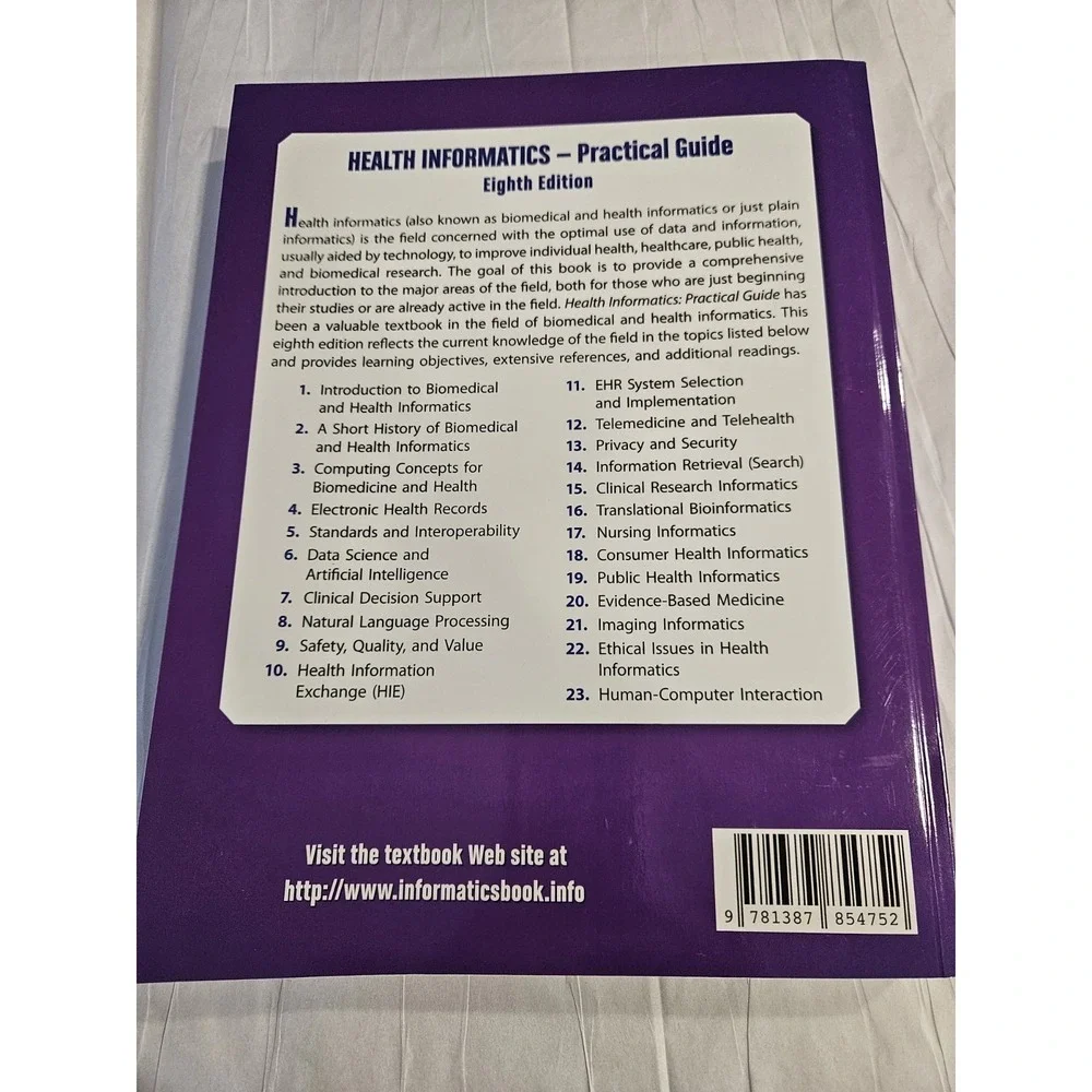 Health Informatics :‎ Practical Guide by William Hersh Eighth Edition